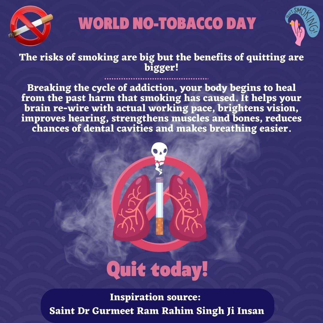 #WorldNoTobaccoDay2023