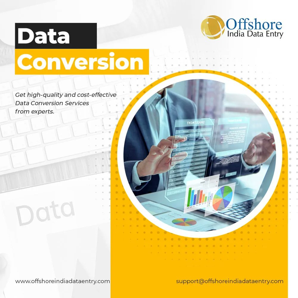 Transform Your Data Effortlessly - Choose Our Professional Data Conversion Services.

Read more: offshoreindiadataentry.com/data-conversio…
Mail us: support@offshoreindiadataentry.com

#DataConversion #DataProcessing #documentconversion #DataSecurity #Business #Marketing #BPM