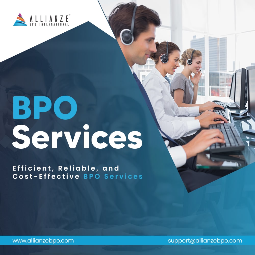 Are you looking for a reliable #BPOService provider?  With our advanced facilities and experts, we make sure to offer custom solutions that are tailored to your specific needs.

Read more: allianzebpo.com/bpo-services
Mail us: support@allianzebpo.com

#DataConversion #DataProcessing