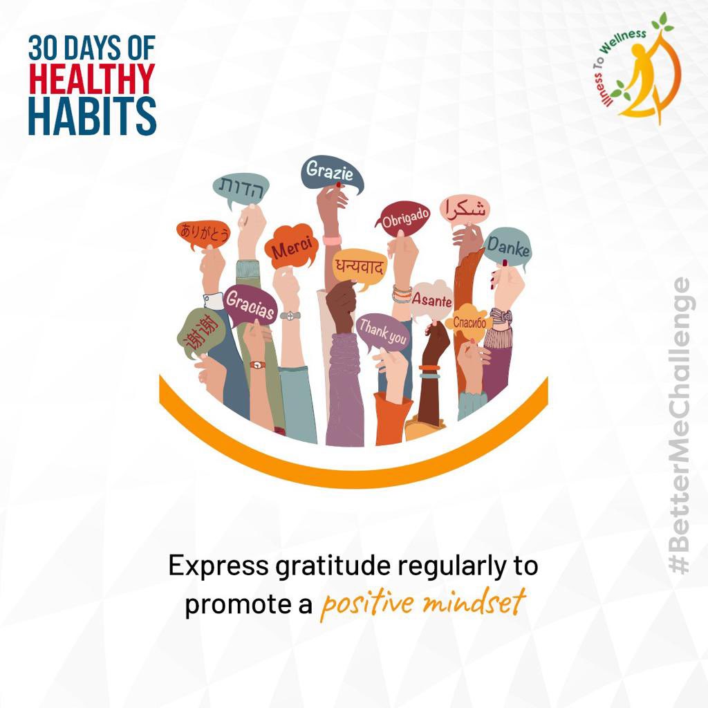 itwsays's tweet image. Gratitude: The essential ingredient for a healthy living recipe!

#IllnessToWellness #BetterMeChallenge #30DaysofHealthyHabits