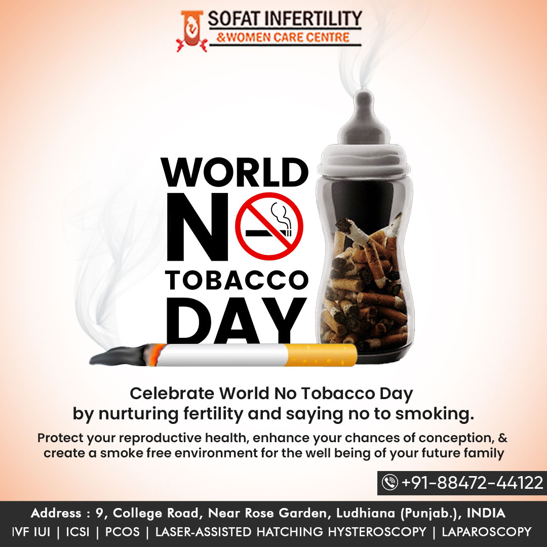 World No Tobacco Day! 🚭

Celebrate World No Tobacco Day By Nurturing Fertility And Saying No To Smoking. 🚭

#WorldTobaccoDay #QuitSmoking #TobaccoFreeWorld #NoTobacco #SayNoToTobacco #HealthOverTobacco #TobaccoControl #SmokeFreeLife #BreakTheChains #QuitForGood #BeSmokeFree