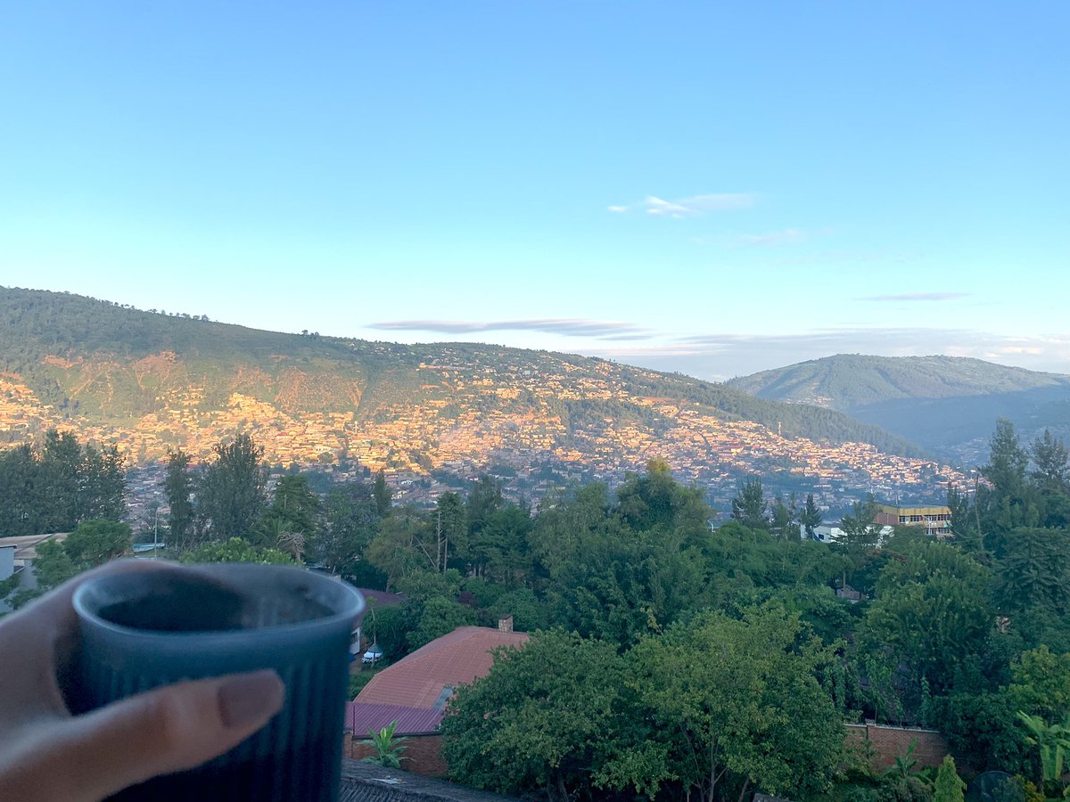 Morning coffee mountains views in Kigali ☕️ 

#Rwanda #PhD #UBC <a href="/HPV_research/">Global HPV Control</a>