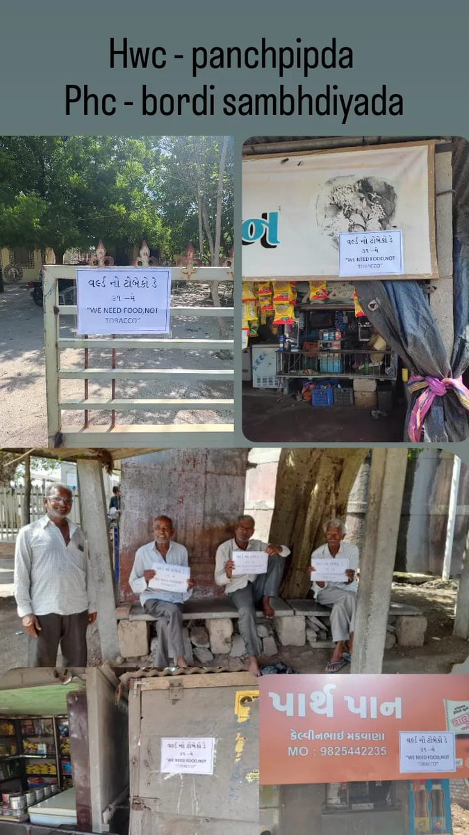 chopanchpipla's tweet photo. Tobacco consumption having a Personal ,famiy and social consequences.stay away from Tobacco products.
@AyushmanHWCs 
@CollectorRjt 
@DDORAJKOT1 
@JetpurTho 
@SbccHealth 
@RajkotDieco https://t.co/thrrQLgVAB