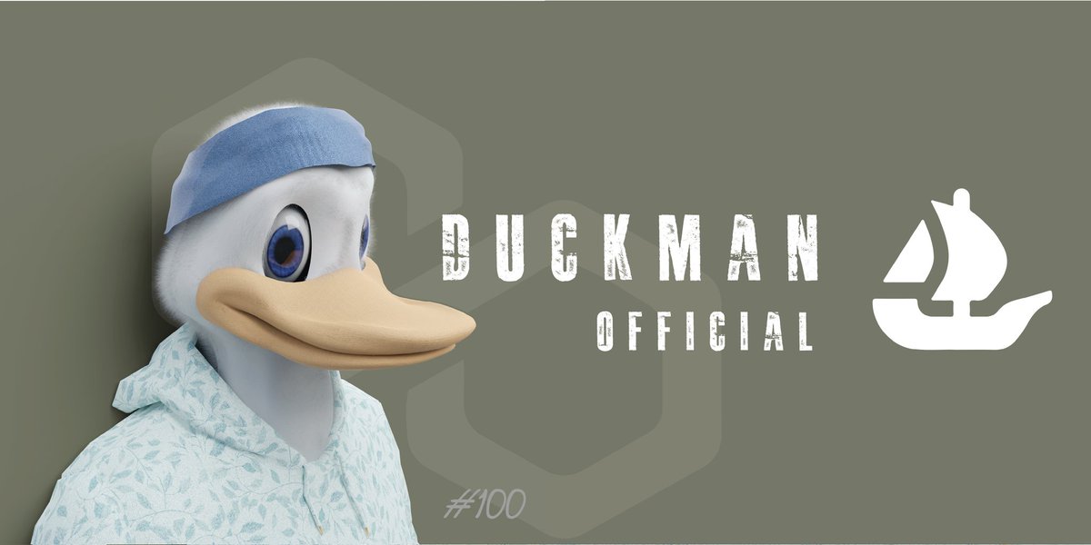 DuckMan # 100
Collection - DuckMan Officials

<a href="/opensea/">OpenSea</a> &amp; <a href="/rarible/">Rarible</a>

#nft #nftart #opensea #NFTCollections #rarible #NFTs