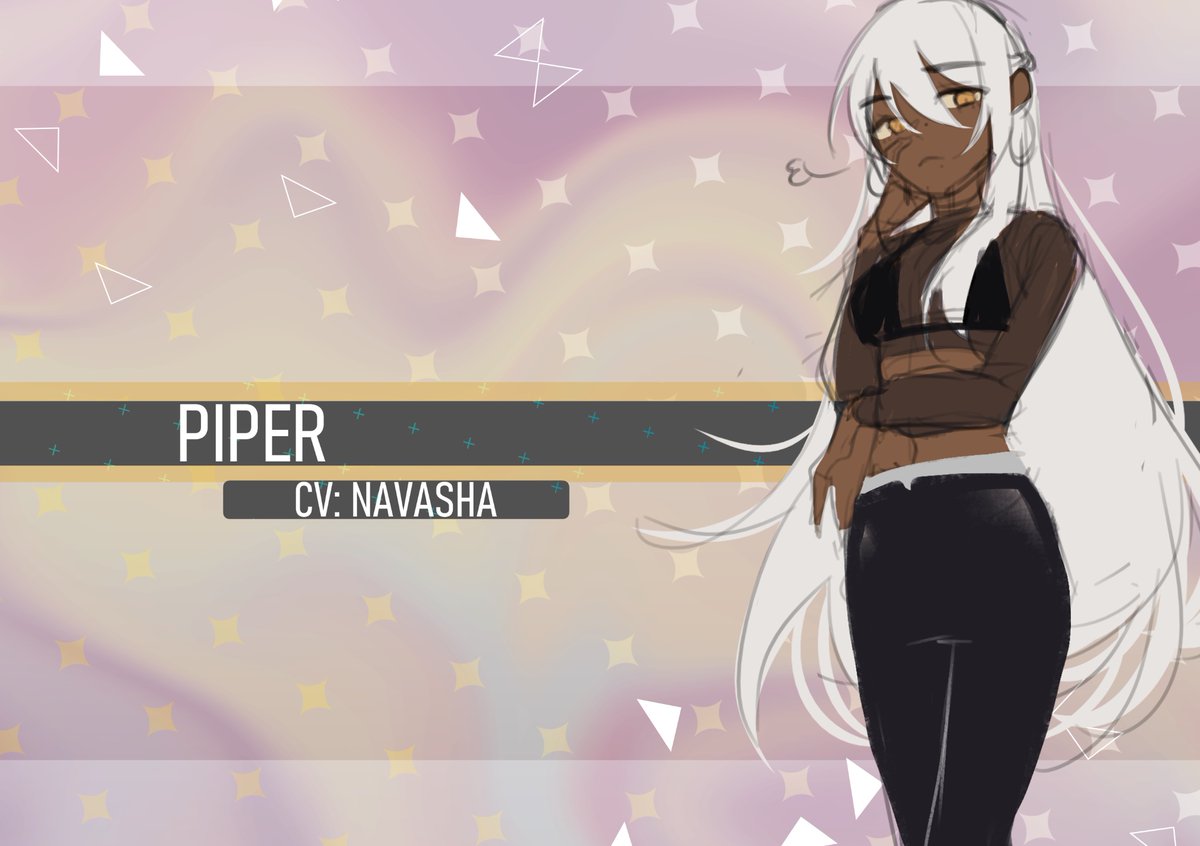 avis_project's tweet photo. Welcome Navasha as the voice of Piper, member of #AVIS_terrasseentertainment https://t.co/Di3YbPpL9x