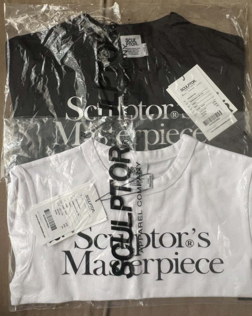 prewithpk's tweet photo. พร้อมส่ง 🌟 Sculptor Masterpiece Crop

— 1250 ( black )

S อก 32-33

📩 ส่งฟรีเอกชน
#sculptorพร้อมส่ง #sculptor #scluptorthailand https://t.co/75qSyeEtla