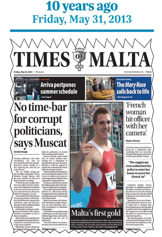 BorgJake's tweet photo. 'I will sleep easy tonight, like I
do every night, but those politi-
cians who committed corruption
in the past will, from now on, be
very worried because their sins
will not be forgotten,' Joseph Muscat said. https://t.co/T8WvIN3KzJ