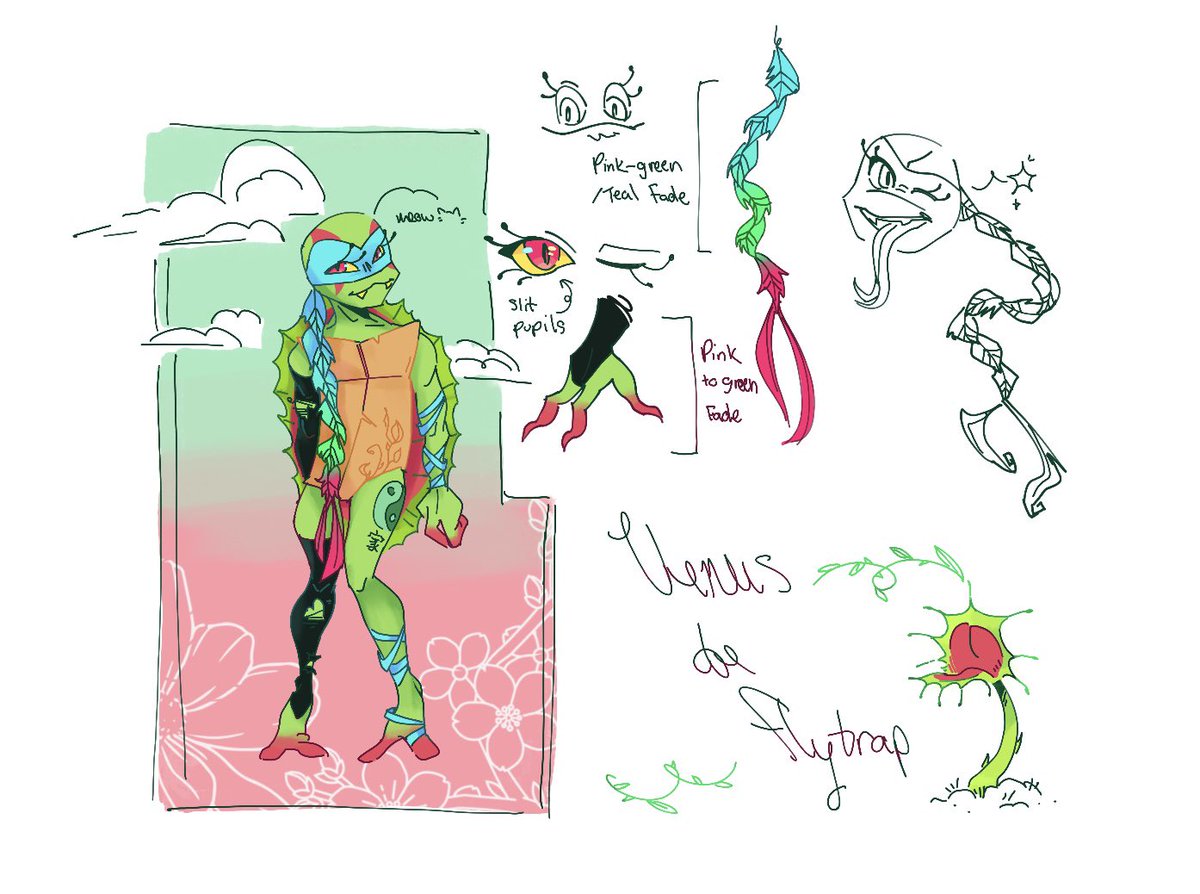 New Venus sona just dropped 🌸🌸
ITS VENUS DE FLYTRAP (clever ik) 
#tmntvenus #tmntfanart #tmntsona #venusdemilo