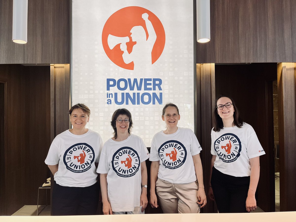 ⏰It’s go time! Team @industriAll_EU are ready to welcome our affiliates at our Mid Term Conference in Thessaloniki 🇬🇷! Let’s do this💪! #PowerInAUnion