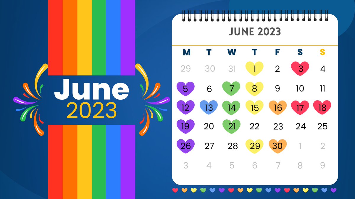 Hey, Social Media Marketers!
We have got you sorted for June's 2023 content calendar!
Plan away your monthly strategy.

#june2023