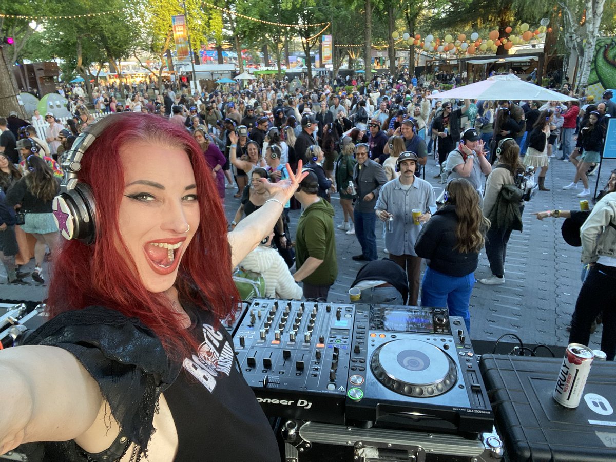 Last Saturday, <a href="/adrianabootie/">Adriana A</a> &amp; <a href="/DJTYMEakaDOUG/">DJ Tyme (Entyme)</a> DJed at <a href="/BottleRockNapa/">BottleRock Napa</a> for the <a href="/hushconcerts/">HUSHconcerts</a> Silent Disco, as well as at The Club. What a fun day!