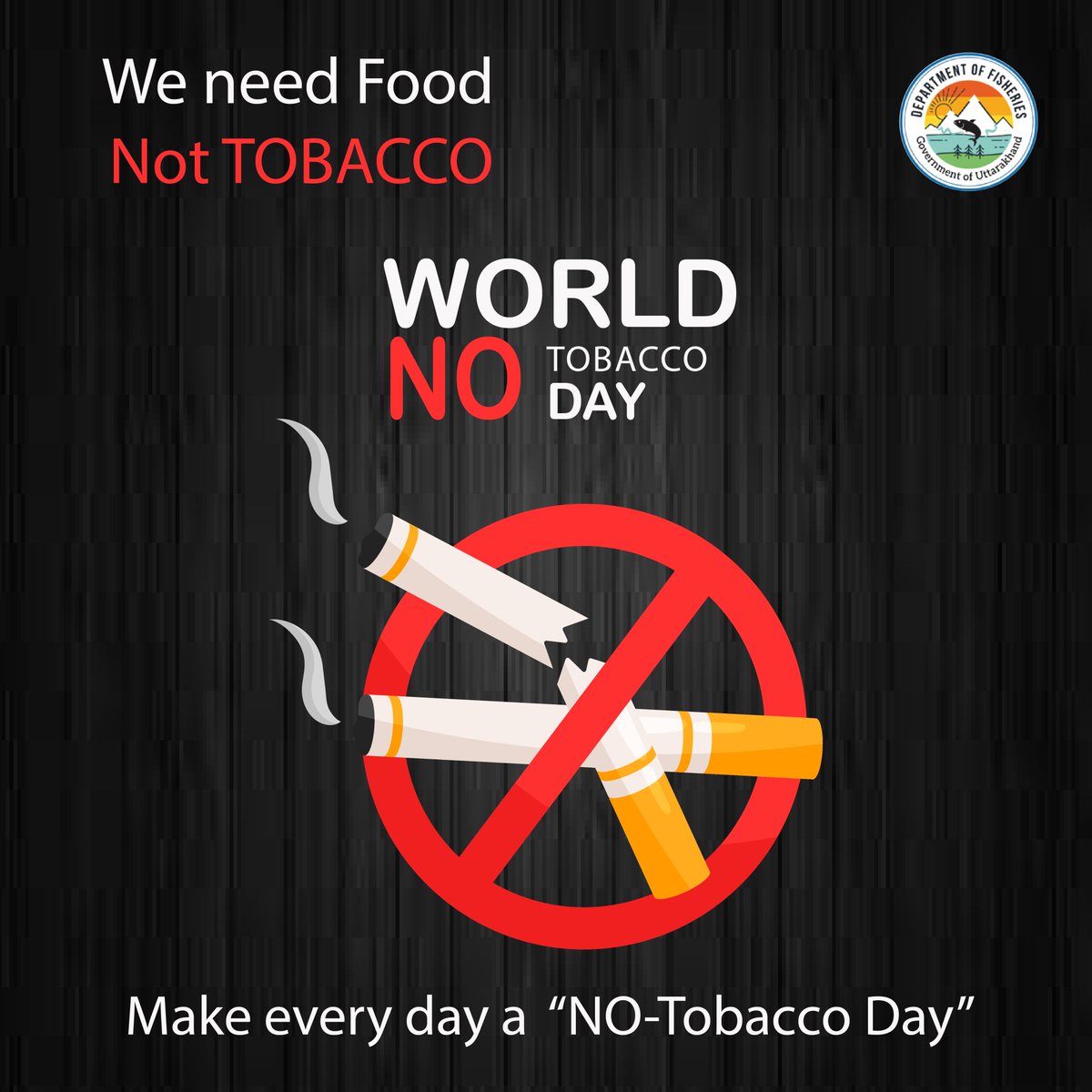 We need Food Not Tobacco