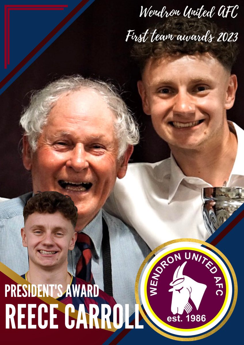 President’s Trophy

Presented by club president, Joss Bray:
Reece Carroll

The left-back added more goal contributions to his numbers this year and turned in many impressive performances

<a href="/ReeceCarroll21/">Reece Carroll</a>