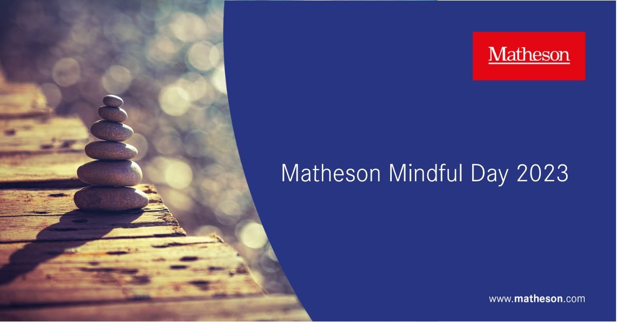 On Monday, we encouraged employees to avail of a day off work to relax and recharge as part of 'Matheson Mindful Day', in line with our commitment to the Mindful Business Charter and the @LawSocIreland's Professional Wellbeing Charter.