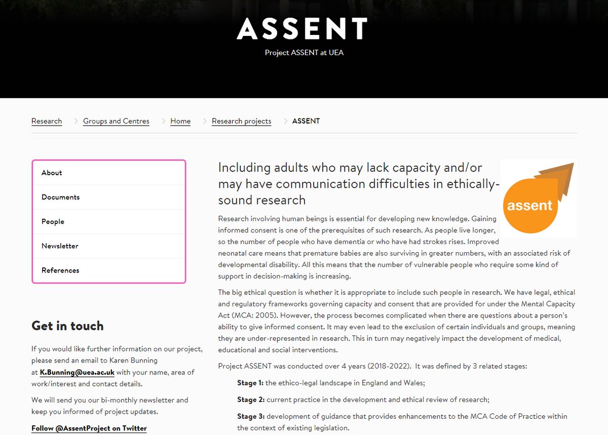 Project ASSENT tweet media
