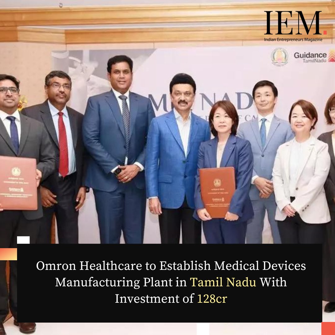 iem_live's tweet photo. Read More: https://t.co/RnKOc5SYtf
#omron #makeinindia #tamilnadu #healthcare https://t.co/68Ehm93pIS