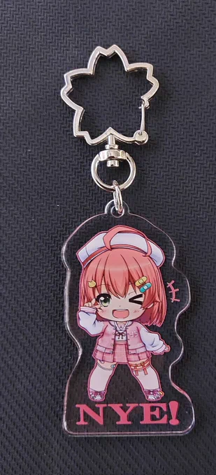 #杜の奇跡 杜の奇跡で頒布するみこちのアクリルキーホルダー無事に届いた～。綺麗に印刷されててひと安心