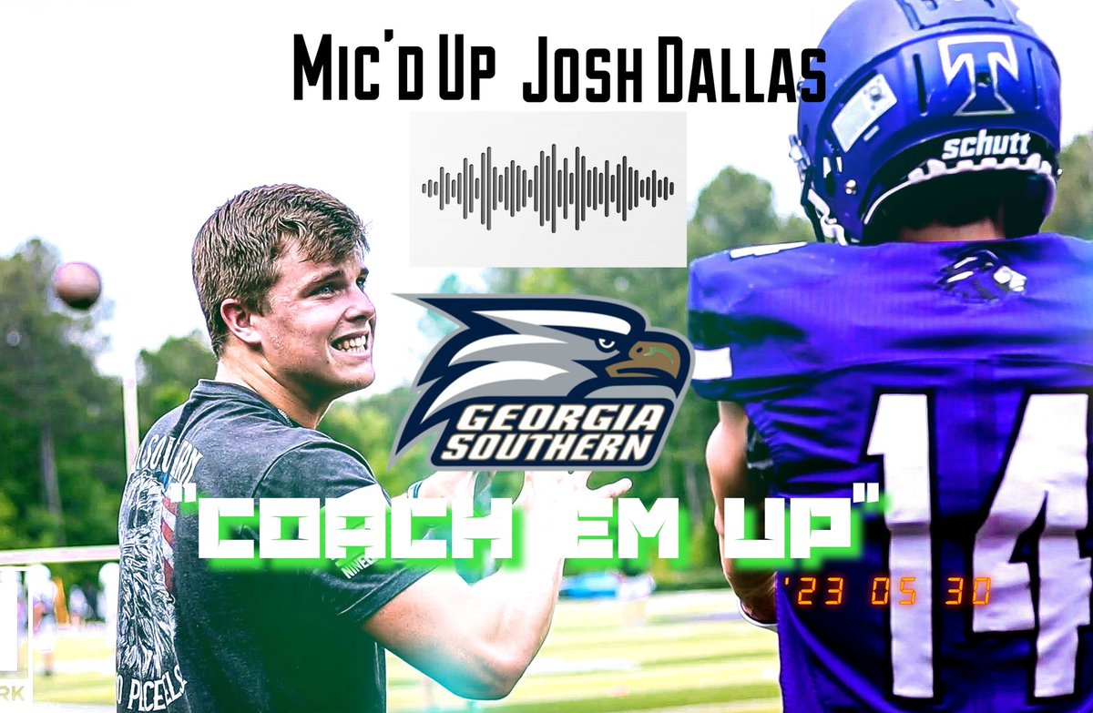 baconnetworkllc's tweet photo. Mic'd Up With Josh Dallas (@joshdallas_18)
"Coach Em Up" Out Now ⬇️
https://t.co/42MbqMq7NW
#NILNerwork #BaconNetwork
@football_tcs @RecruitGeorgia @GSAthletics_FB https://t.co/cg3AJXEK9l