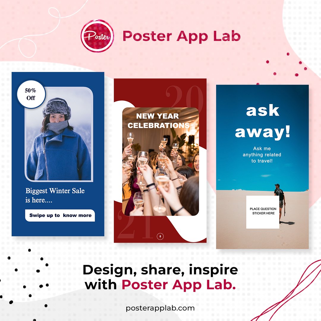 PosterMakerApp's tweet photo. Share your creations, spark inspiration, and make your social media feed a gallery of endless possibilities!

#posterapplab #poster #posterdesign #posterart #posterprinting #flyers #flyermaker #flyerdesign #invitationdesign #invitationtocreate #mobileapp #usa #canada #design https://t.co/cS2OmP8I69
