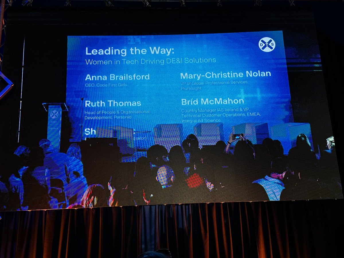 Lots of fascinating talks to ponder at #dts23. AI, DEI, digitalisation, sustainability and much more.