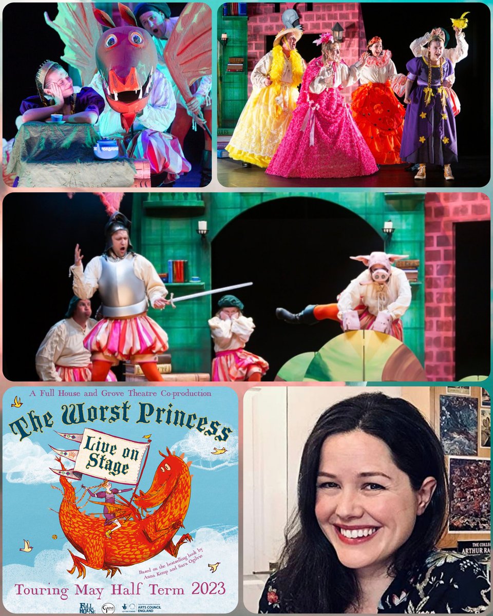 FullHouseTheaCo's tweet photo. THE WORST PRINCESS is now on the road - come &amp; see us today at @WatersmeetVenue
SHOW TIMES 11.30AM &amp; 2PM
📢EXCITING NEWS📢
BESTSELLING AUTHOR ANNA KEMP will be joining us after this morning's show to sign copies of her wonderful book, THE WORST PRINCESS!
https://t.co/2K5mrsqeUT https://t.co/ycmYM0t7uN