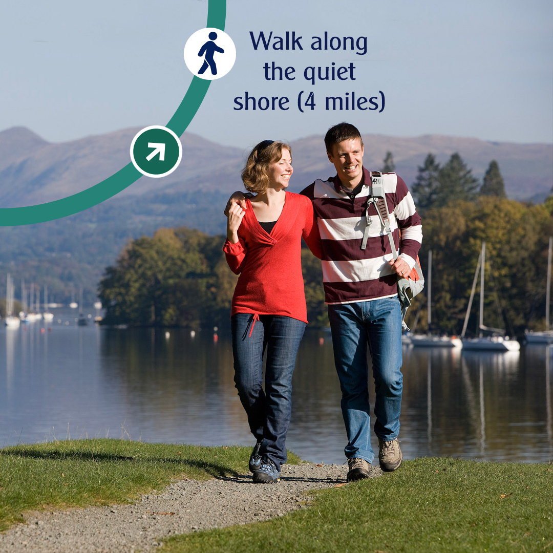 Windermereboats's tweet photo. Combine 3 boat trips with a stunning 4-mile lakeside walk - what do you get?
Our Walker's Ticket! You'll need 4+ hours to complete the circuit (more if you take a picnic).
🚶🛳️ > https://t.co/S43yJMOyh7
#walkersticket #lakedistrictwalks #windermere https://t.co/uctRRoErcT