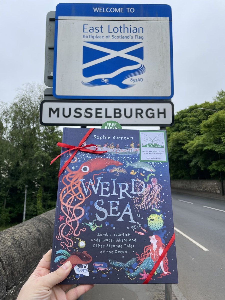 “Now, here’s a rare spectacle”

The Book Fairies are sharing copies of #WeirdSea by #SophieBurrows! Who will be lucky enough to spot one in #Musselburgh?

#ibelieveinbookfairies #TBFWeirdSea #TBFPuffin  #puffinbooks #kidsnonfiction #childrensnonfiction #Edinburgh