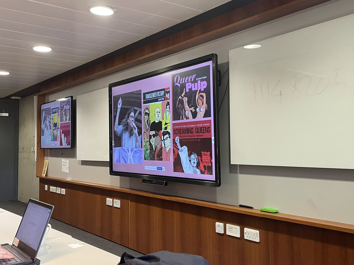 FriendsUtopian's tweet photo. @cyborg_feminist kicks off the day with her thought-provoking interactive session on Susan Stryker’s ‘Lessons for Utopians’ - reclaiming monstrosity, a way of being that ushers in new worlds & modes of being ✊🏾🫶🏼🏳️🌈🏳️⚧️❤️🔥 #Diversity #AcademicChatter #utopianow #LBGTQIA @YorkStJohn https://t.co/H6wsd4JVXe