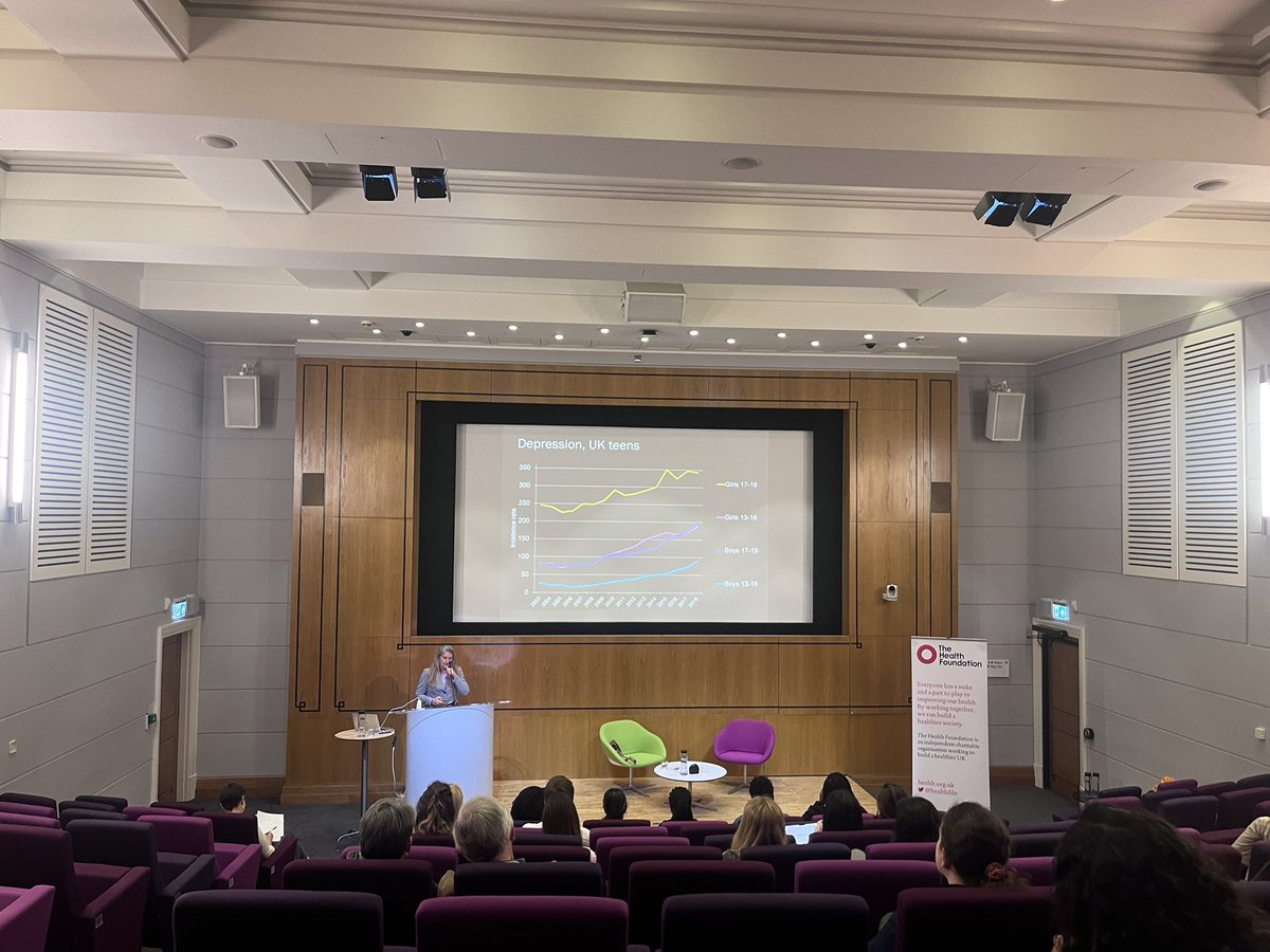 LindsayDewa's tweet photo. Ooof these are striking graphs! 😬Showing the decline of mental health in young people since roughly 2012…
Is social media and smartphone use to blame?
@jean_twenge @HealthFdn
#iGenTechAndHealth https://t.co/8KU6e8AlPj