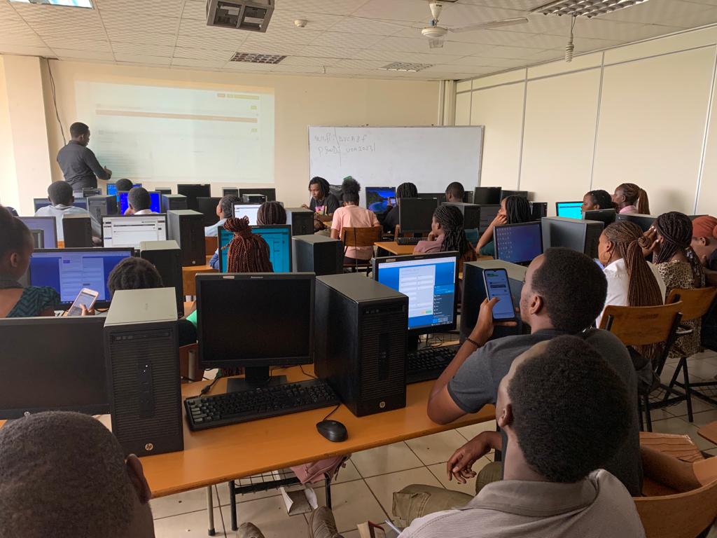 rwanda_law's tweet photo. Inline with the ongoing "Law Student Capacity Building Initiative" we delivered an IECMS Training to the Members of @UokLsa . 
We greatly appreciate the continued support from the Law School Administrations. 

#RwandaLaw
#CapacityBuilding 
#IECMs https://t.co/AmQkP8mvNQ