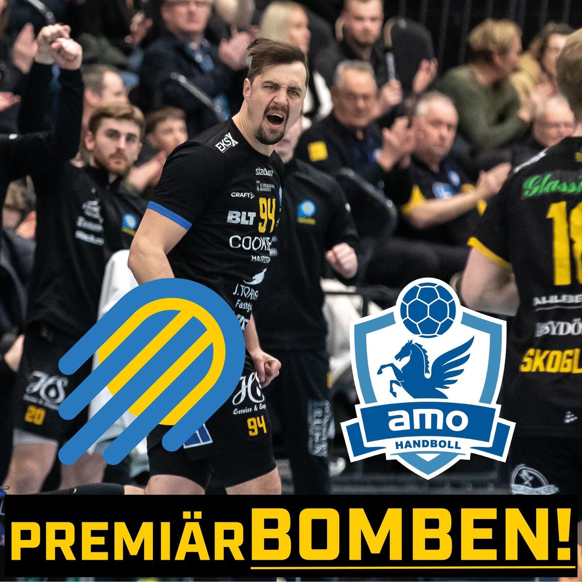 HFKarlskrona's tweet photo. VILKEN premiär! Brinova Arena kommer garanterat säljas slut. Vill du vara säker på plats? Köp då säsongskort https://t.co/aujwyj4c79