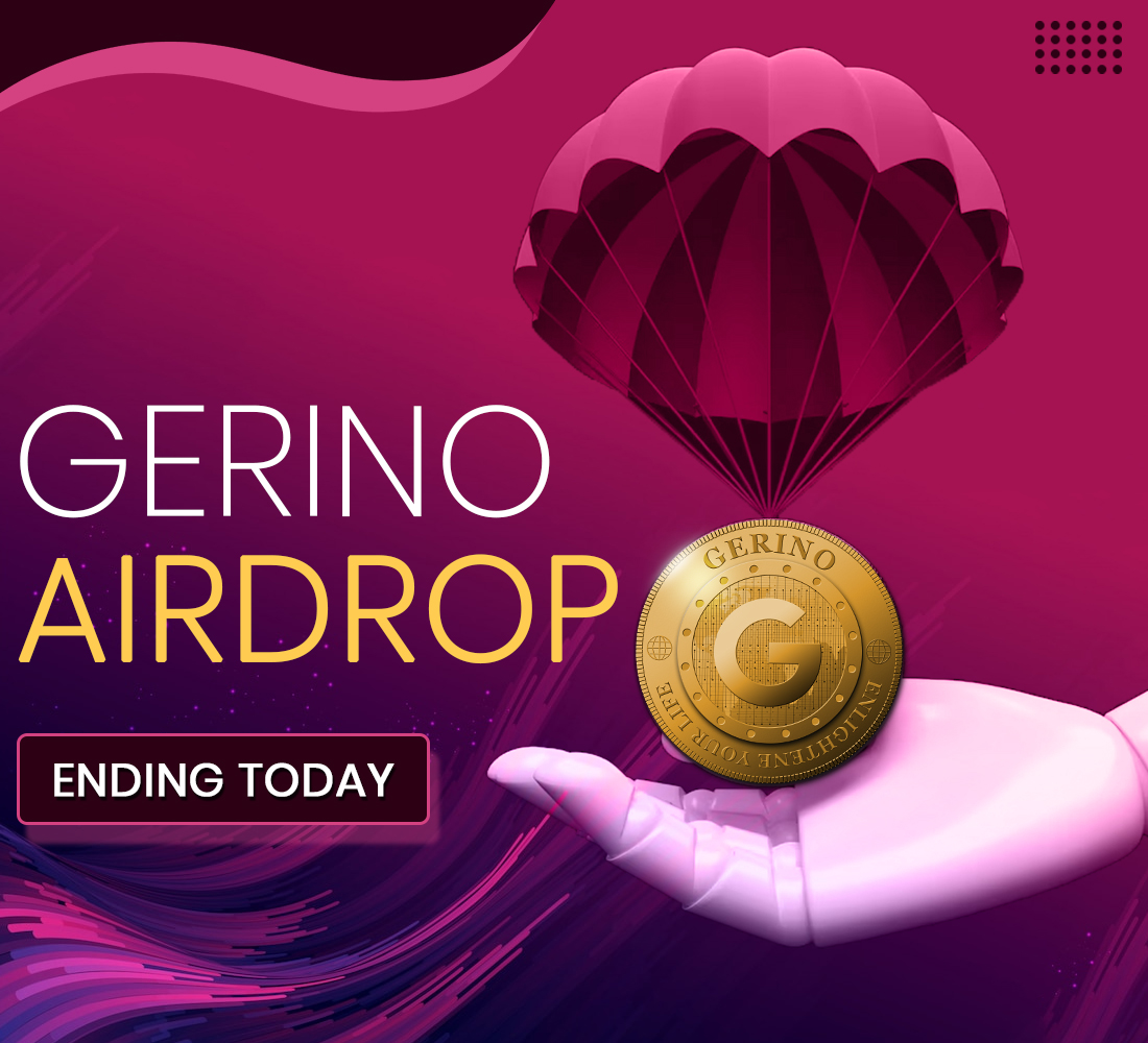 🎁Gerino #Airdrop🪂

📅Ending Today

Hurry-Up 

Participate Now
gleam.io/rY7XV/gerino-a…
.
.
#airdrops #Bounty #Airdropalert #Giveaway #Freetoken #Freecrypto #Freeairdrop #Crypto #Cryptocurrency #ContestAlert #CryptoCommunity #CryptoNews