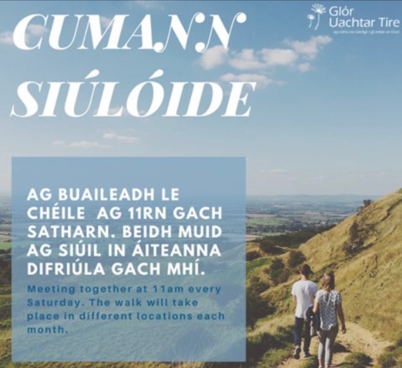 #CiorcalnaCéadaoine. Agus aimsir chomh maith seo, tá sé in am a bheith ag #CaintagusComhrá amuigh faoin aer i ndeisceart an Dúin!