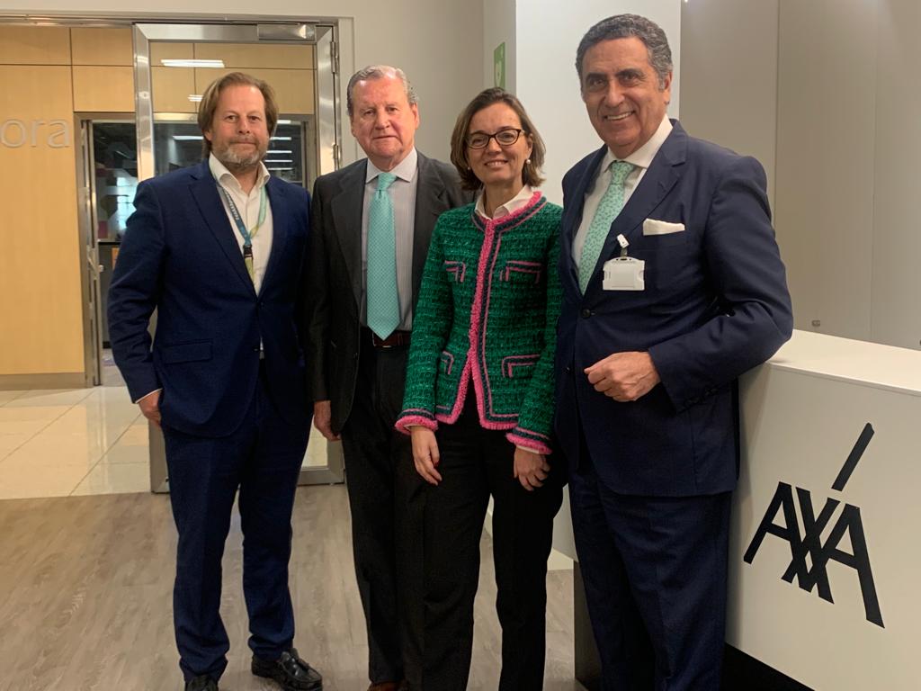 Muchas gracias a @APROMES_ por su visita institucional. Desde Canal Corredores AXA queremos agradecer a Javier García-Bernal y Juan Sagi Vela su tiempo y dedicación para fortalecer la relación entre sus asociados y nuestra entidad. @gbernaljavier <a href="/eva/">Eva</a>