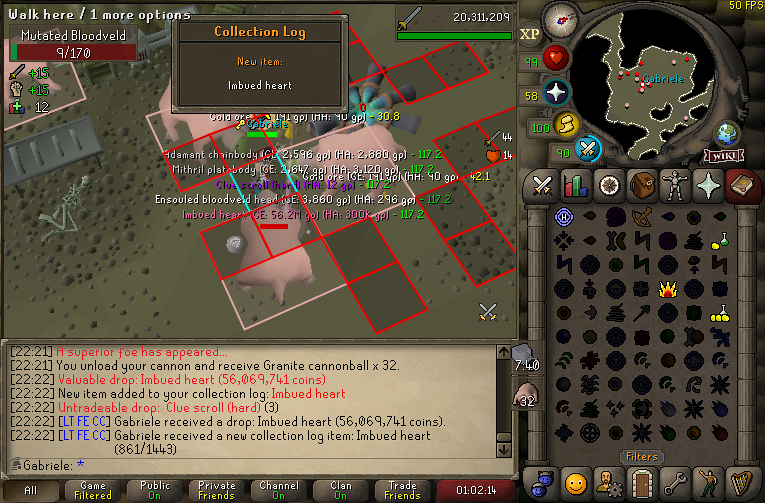 GabrieleOSRS's tweet photo. Last superior drop achieved ✅
296 kc ❤️‍🔥 https://t.co/Bslje3CKZw
