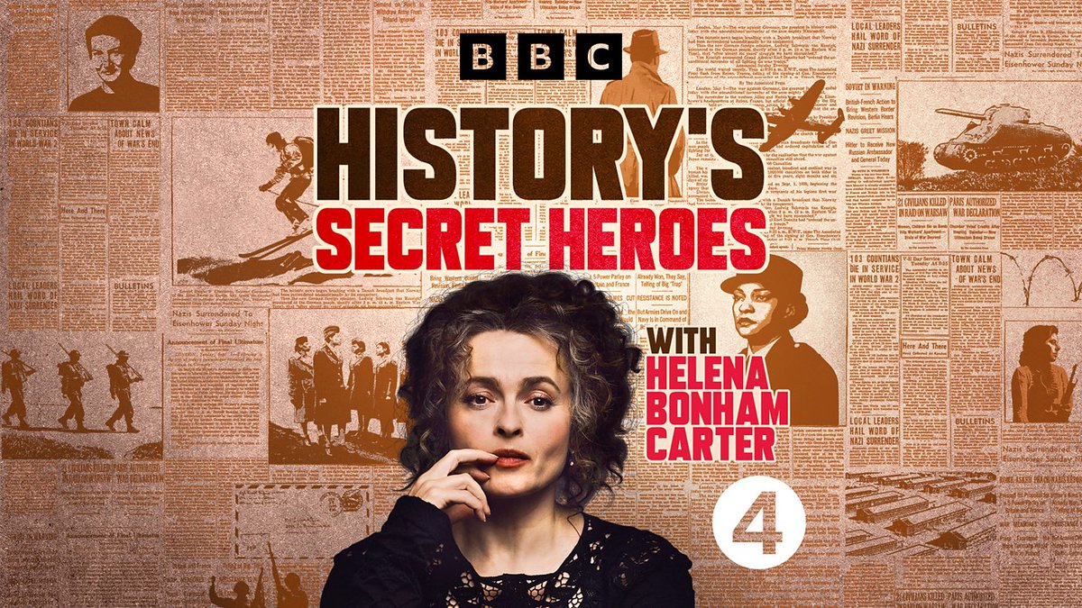 bbcpress's tweet photo. 📻 Helena Bonham Carter celebrates WW2’s unsung heroes in new podcast History’s Secret Heroes on @BBCRadio4 and @BBCSounds 

In each episode, Helena shines a light on ordinary people with extraordinary stories.

Find out more ➡️ https://t.co/lLRyDk7bZy https://t.co/fUE0LVPQNr