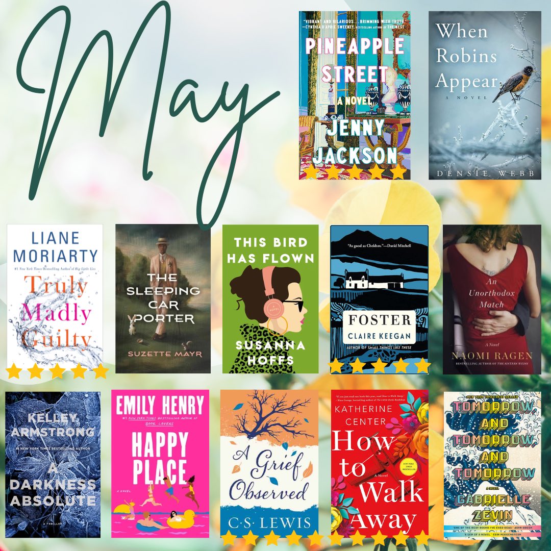 Another great month of reading!

#books #may #ReadingCommunity #readingandwriting