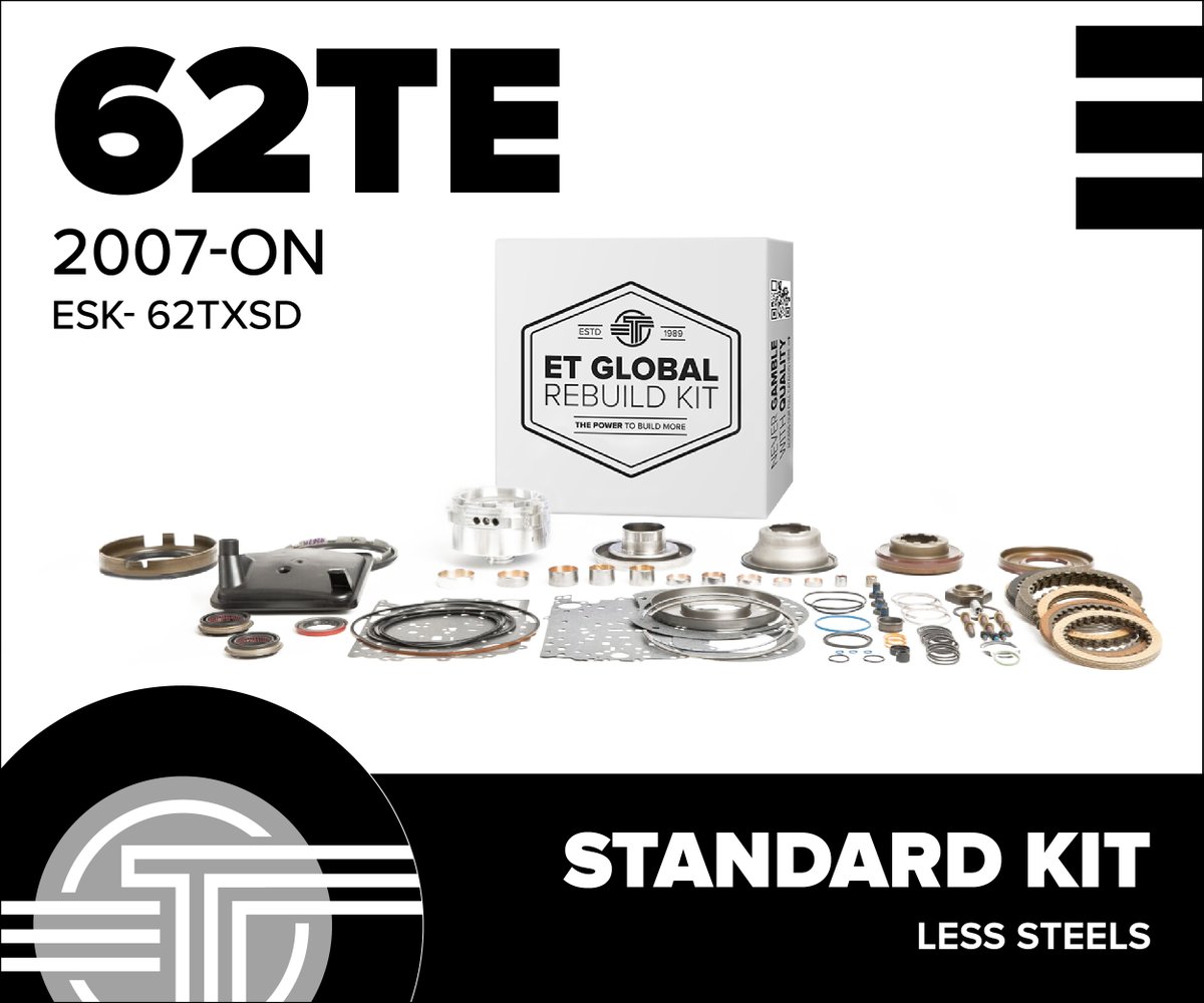 tranmissionpro's tweet photo. 🔷 CHRYSLER 62TE 2007-ON REBUILD KIT 🔷

🔹 Standard Kit Less Steels
🔹 Premium With Steels
🔹 Deluxe Kit 

Never gamble with quality. ✅

Call now OPEN A B2B ACCOUNT AND UNLOCK PREFERRED PRICING  
📱 844-673-3738   

#rebuildkits
#betterbuilders
#ETParts
#Transmissionparts
#62T https://t.co/PgHbpEtQhM