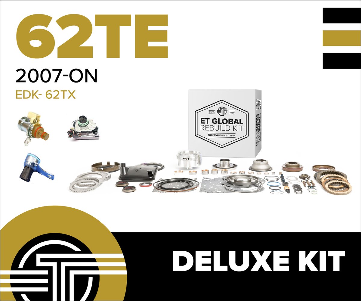 tranmissionpro's tweet photo. 🔷 CHRYSLER 62TE 2007-ON REBUILD KIT 🔷

🔹 Standard Kit Less Steels
🔹 Premium With Steels
🔹 Deluxe Kit 

Never gamble with quality. ✅

Call now OPEN A B2B ACCOUNT AND UNLOCK PREFERRED PRICING  
📱 844-673-3738   

#rebuildkits
#betterbuilders
#ETParts
#Transmissionparts
#62T https://t.co/PgHbpEtQhM