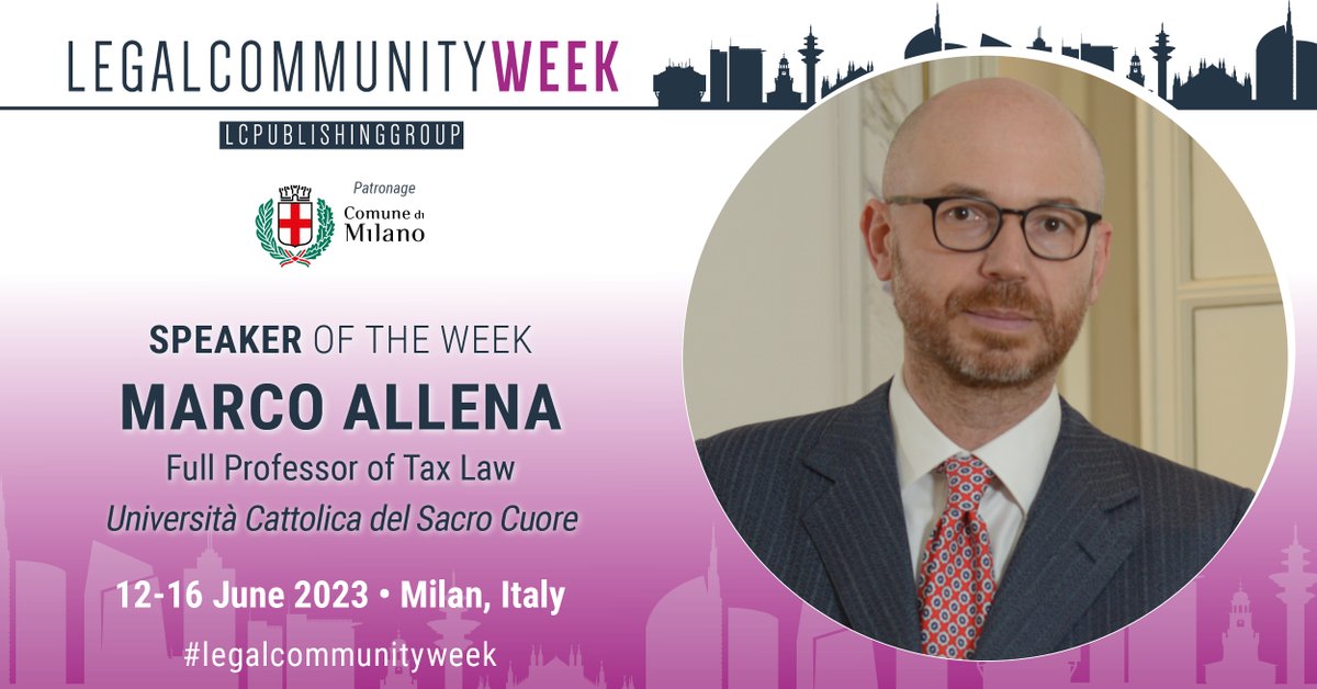 🟪 June 15 | 9:00 – 13:00 | Hotel Principe di Savoia, Milan
Marco Allena will be speaker at the Conference: “THE ITALIAN TAX REFORM: CHALLENGES AND OPPORTUNITIES”, event in collaboration with Maisto e Associati
Attend the event &gt;&gt; lnkd.in/dYhjj8iw