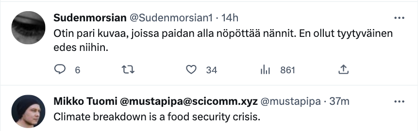 SamiSaarenpaa's tweet photo. Ihmisten murheet on Twitterissä erilaisia. Harmittaa itsekin pilalle menneet kuvat.

@mustapipa @Sudenmorsian1 #murheet https://t.co/62RGFoGWQ5