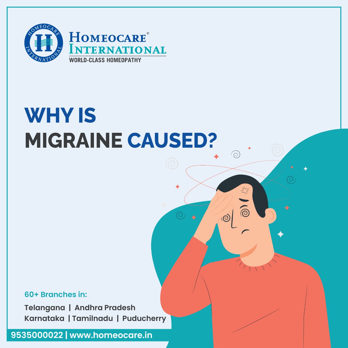 'Unraveling the Mystery: Exploring the Complex Causes of Migraines'.
#MigraineRelief #MigraineWarrior #MigraineLife #MigraineAwareness #MigraineSupport #ChronicMigraine #MigraineFree #MigraineManagement #MigraineCommunity #MigraineFight #HomeocareHospital #homeocareinternational