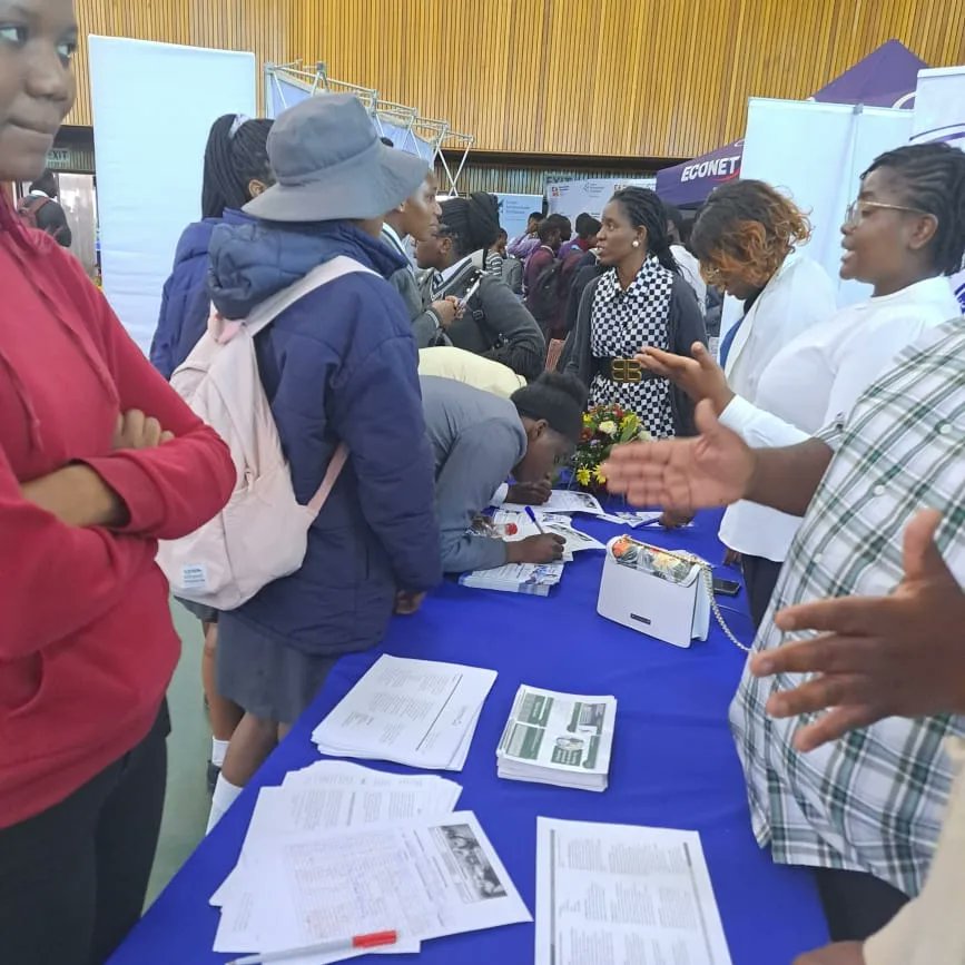 Current settings: Busy day for ZSOG at this year's UZ Career Fair!Thumbs up to our amazing representatives (Dr. Mutare, Dr. Mumvuma, and Dr. Musiniwa). What an insightful session we had with all the brilliant young minds that came to our desk to learn about becoming an OBGYN!