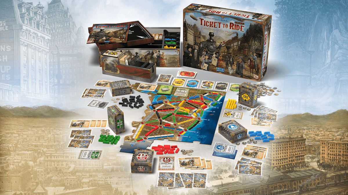 Gioconomicon's tweet photo. Anche per le più famose ferrovie dei boardgame è giunto il momento di fare la storia in versione legacy!
Arriva: Ticket to Ride Legacy
https://t.co/tfZg8qLNAE https://t.co/OIMHOWCmah