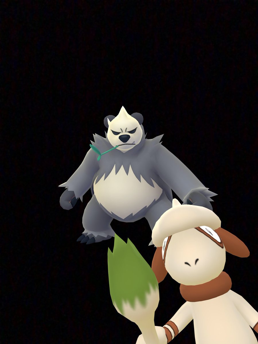 LadyDi1002's tweet image. That time #Smeargle pissed off #Pangoro 

#SmeargleBeSmeargling 

#SHEnanigans