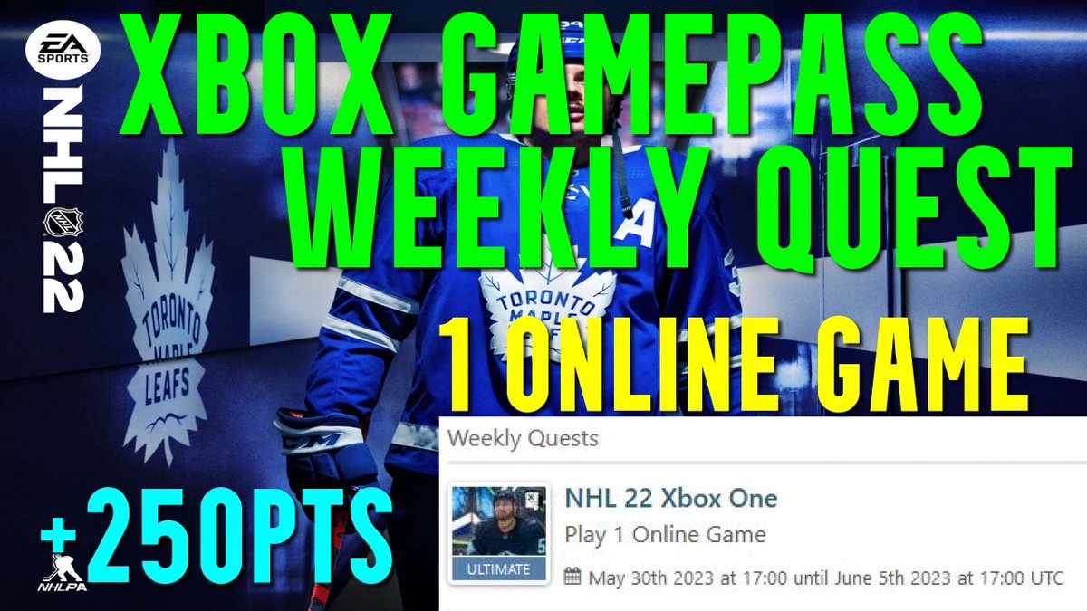 How to Play 1 Online Game in NHL 22 (Do Not Need to finish the Game) - Xbox Game Pass Weekly Quest
#nhl22 #MSRewards #XBOXRewards #xboxgamepassultimate #xboxshare #XboxGamePass 

youtube.com/watch?v=3Iq2tX…