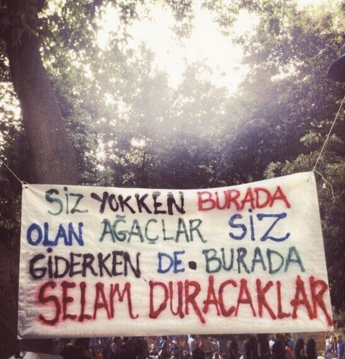 SİZ GİDERSİNiZ , Karanlık gider, GEZİ Kalır ✊ #Gezi10Yaşında