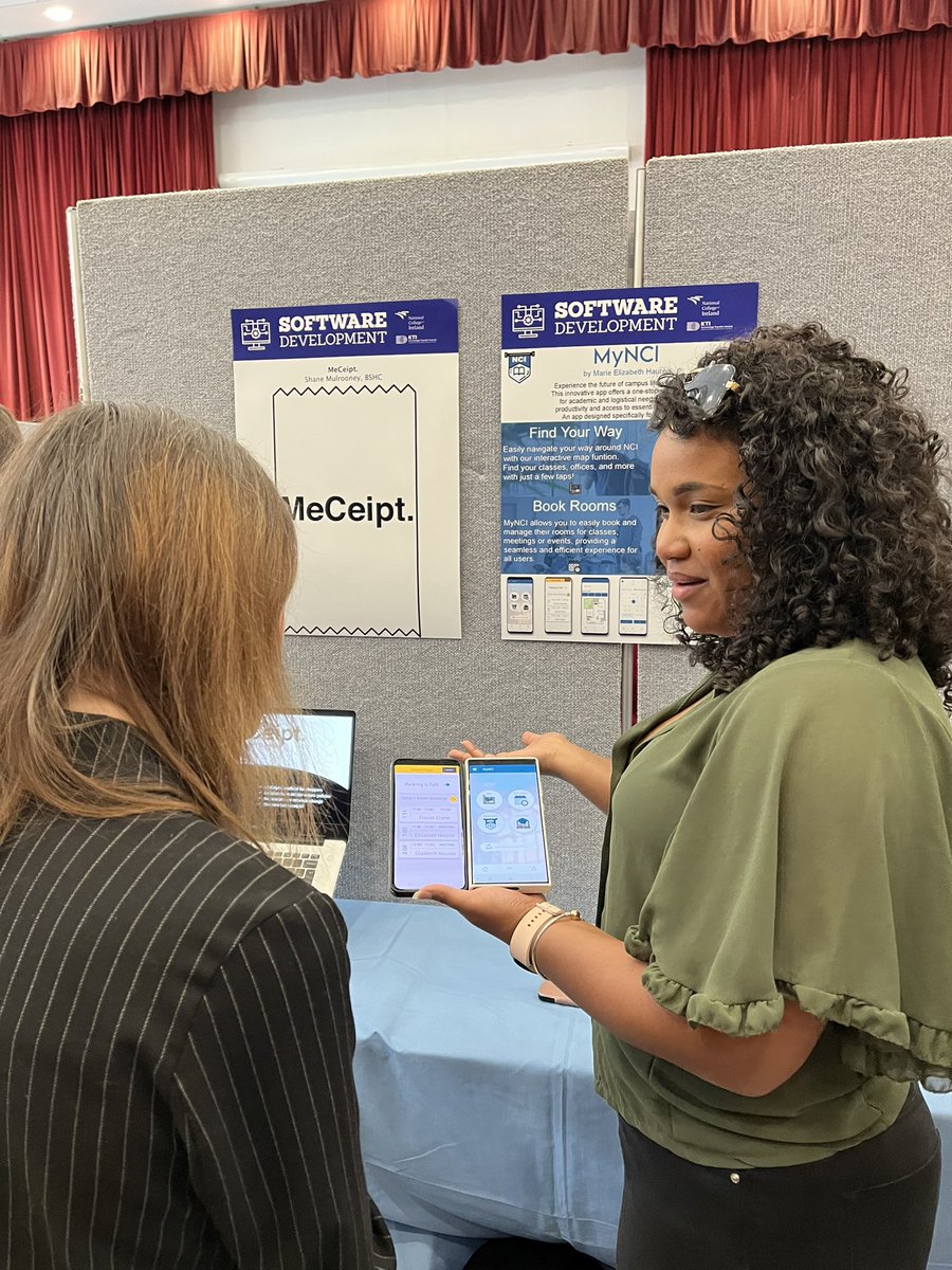 NCIRL's tweet photo. Kicking off this morning is the #NCIProjectShowcase which is back on campus this year.
We’re delighted to have support from @Citibank, @ESBNetworks, @KaseyaCenter and @Fidelity. Best of luck to all students who are up for awards 🤞 https://t.co/W0hgwvENHc