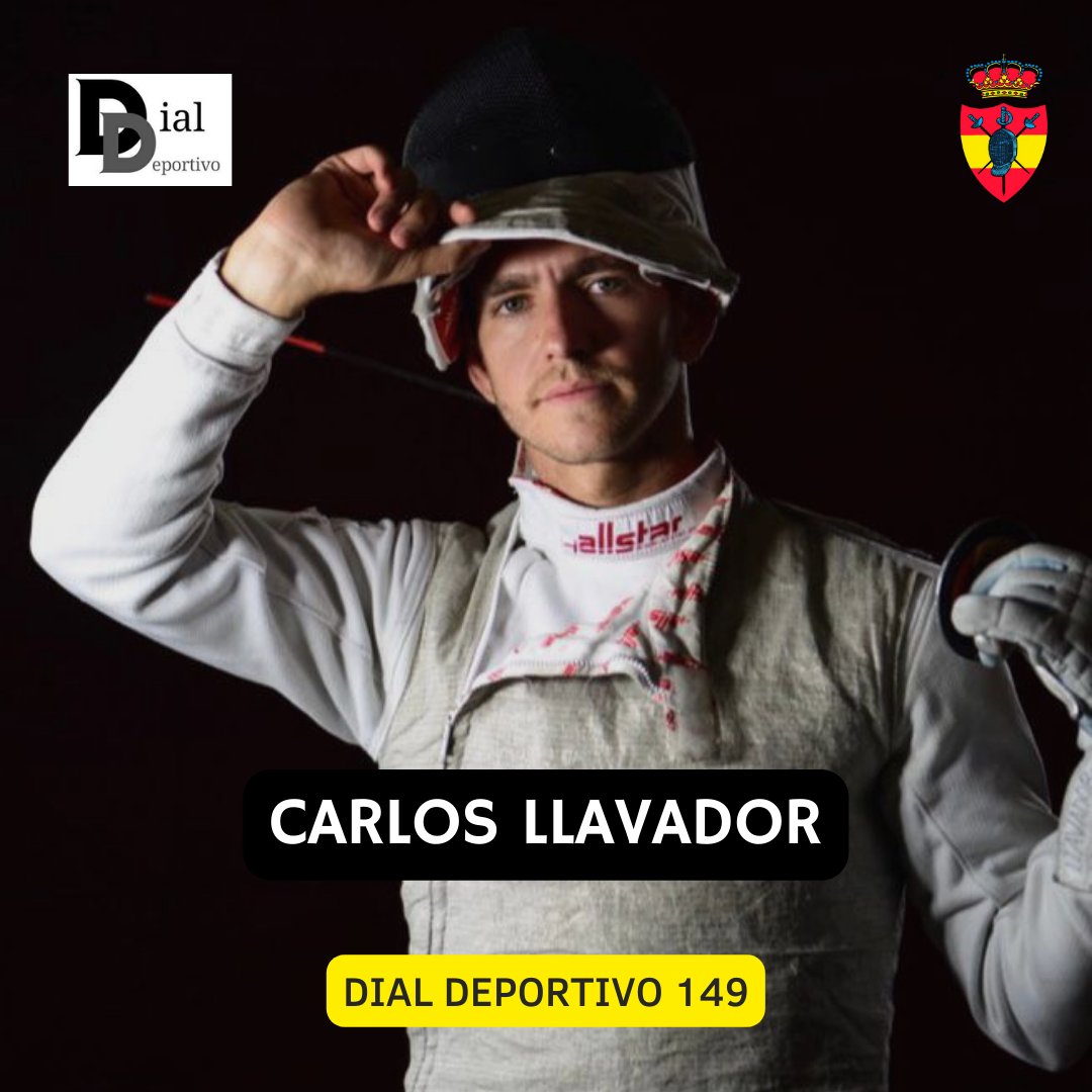 🎙✅ Tenéis disponible el último programa de mayo, #DialDeportivo149. 🤺🇪🇸 Toda la actualidad con entrevista a Carlos Llavador (@llava92), esgrimista en la @rfeEsgrima. Spotify: open.spotify.com/episode/47KNAD… iVoox: go.ivoox.com/rf/109309935 #DialDeportivo #esgrima