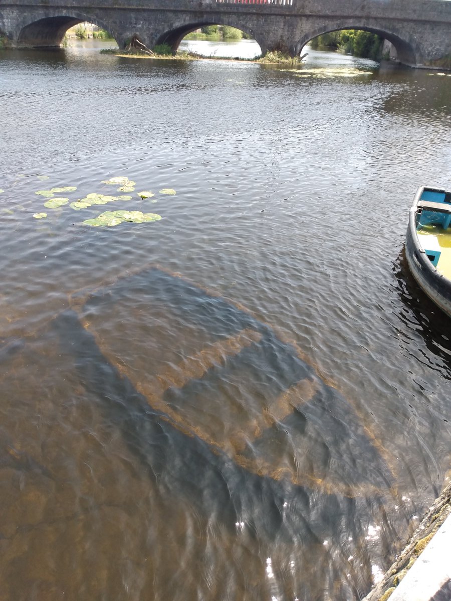 newworkjunction's tweet image. Offaly boat spotted at Barrow, Carlow town.
@Carlow_GAA